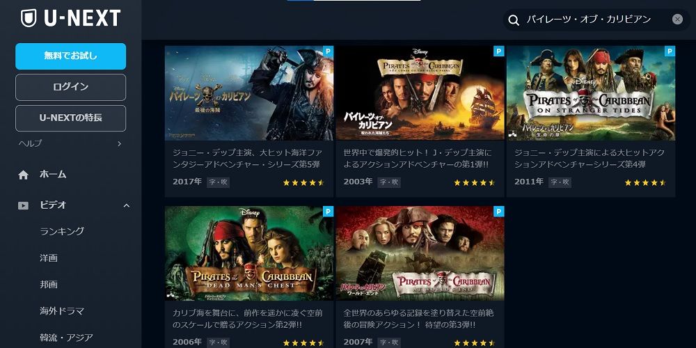 ディズニープラス_スター・ウォーズ一覧